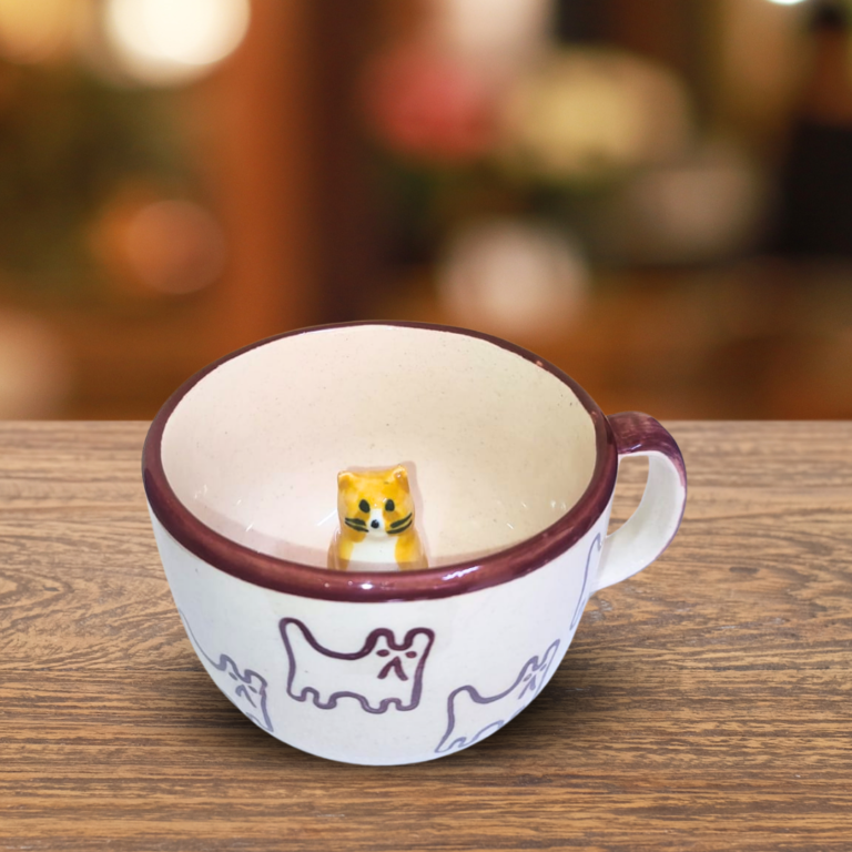 Kitty Surprise Ceramic Mug” for Coffee, Milk, Tea, Soup – Pack of 1