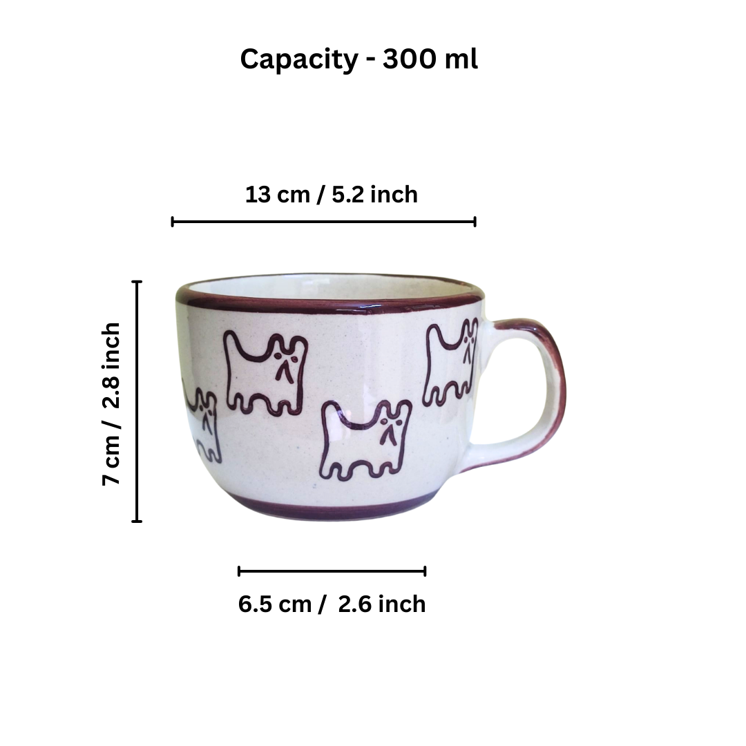 Kitty Surprise Ceramic Mug” for Coffee, Milk, Tea, Soup – Pack of 1