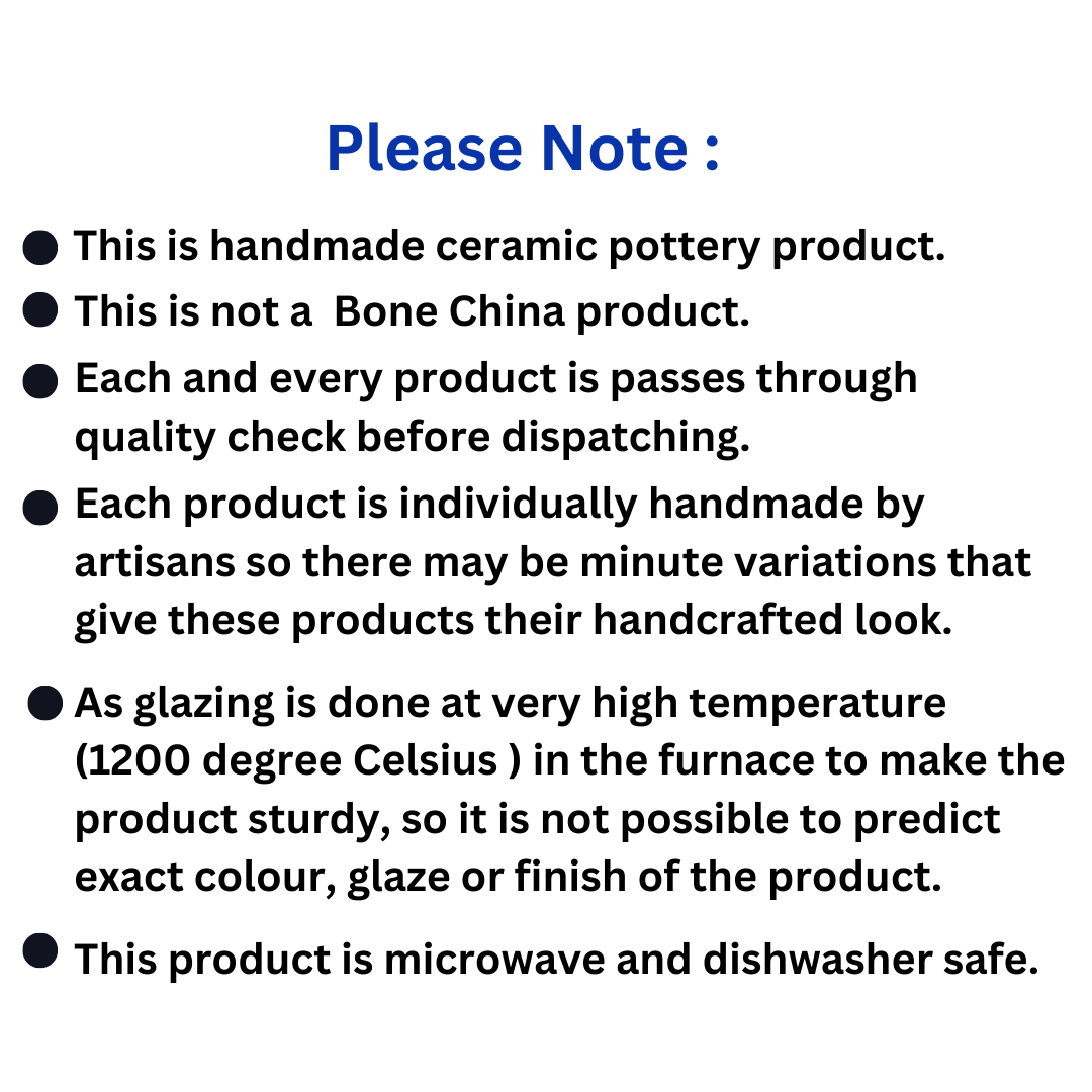 Morning Raga Hand-Painted Ceramic One Cup Kettle Tea Set – Tea for One (350ml Kettle + 200ml Cup)