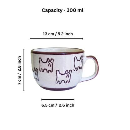 Kitty Surprise Ceramic Mug” for Coffee, Milk, Tea, Soup – Pack of 1