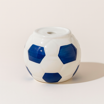 Soccer Bloom Ceramic Pot Set of 2 – Navy Blue” for indoor Plants & Outdoor Plants.